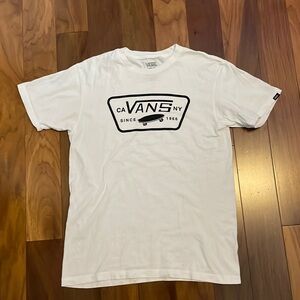 Vans white t-shirt